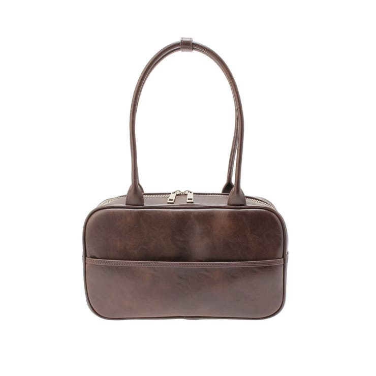 ヴィンテージフェイクレザーボストンバッグ | CALNAMUR | 詳細画像23 