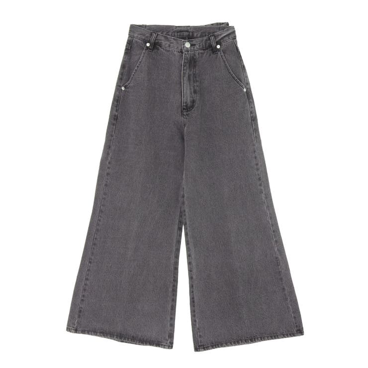 バックリボンデニムパンツ[品番：MKSW0067091]｜CALNAMUR