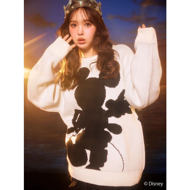 キングダム ハーツ / シルエット2wayニット | CALNAMUR | 詳細画像3 