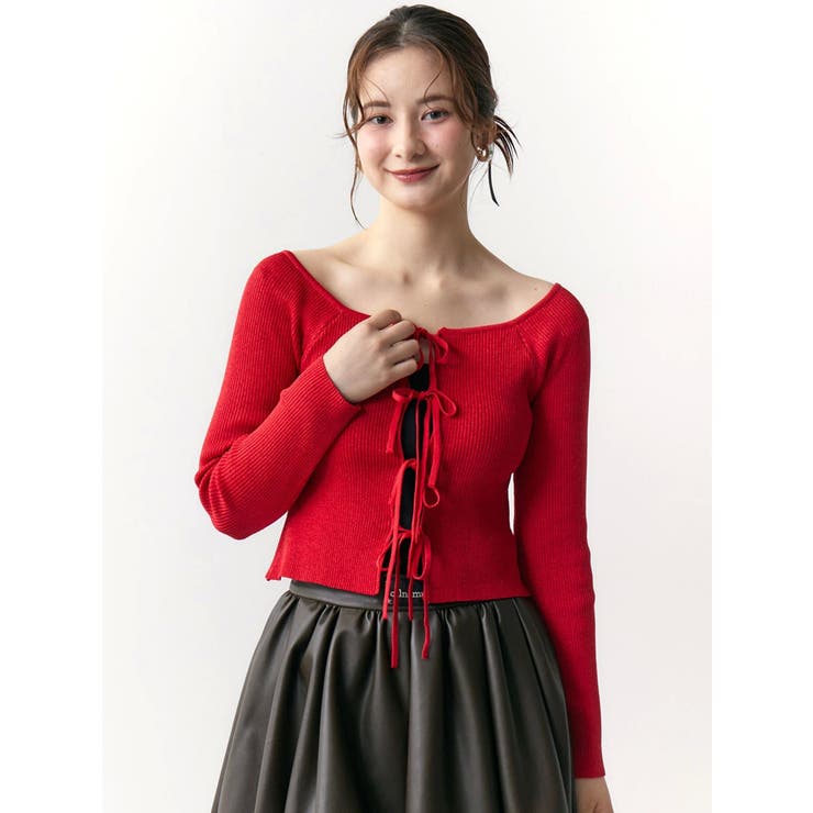 ２ＷＡＹリボンラメニット | CALNAMUR | 詳細画像13 