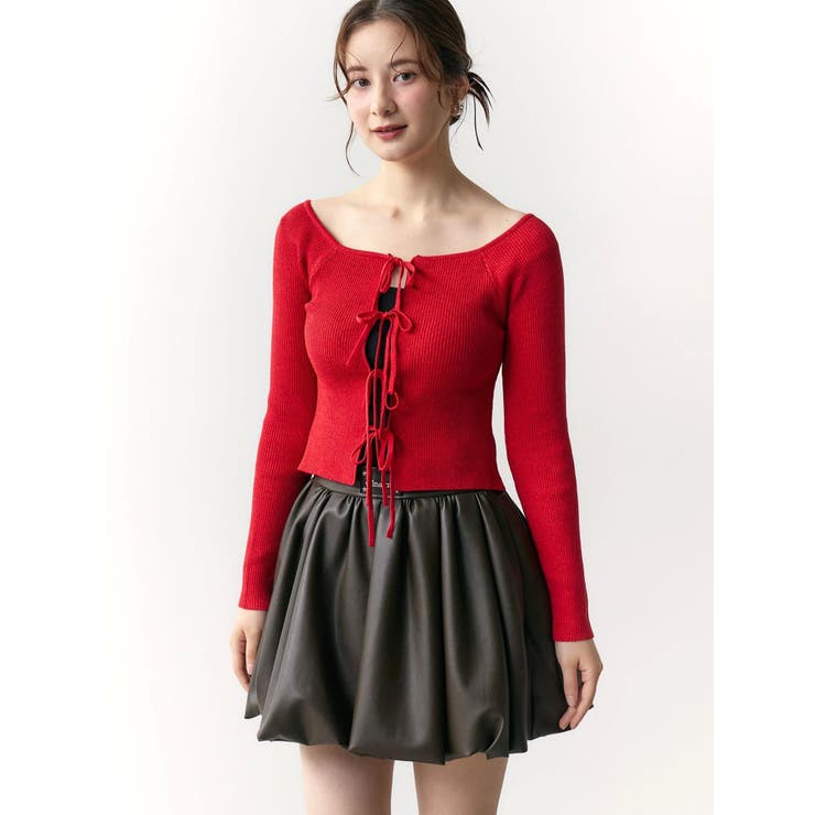 ２ＷＡＹリボンラメニット | CALNAMUR | 詳細画像14 