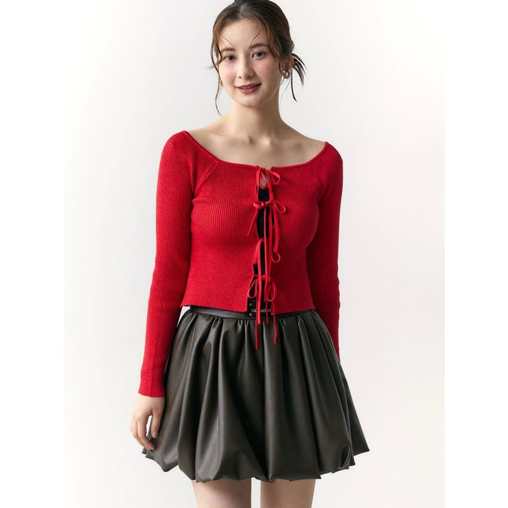 ２ＷＡＹリボンラメニット | CALNAMUR | 詳細画像15 