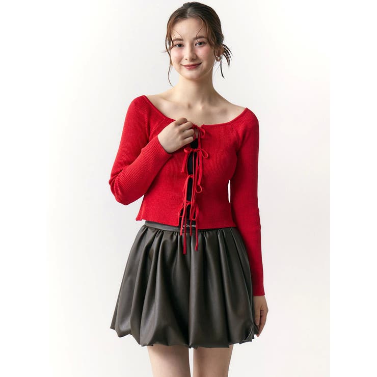 ２ＷＡＹリボンラメニット | CALNAMUR | 詳細画像17 