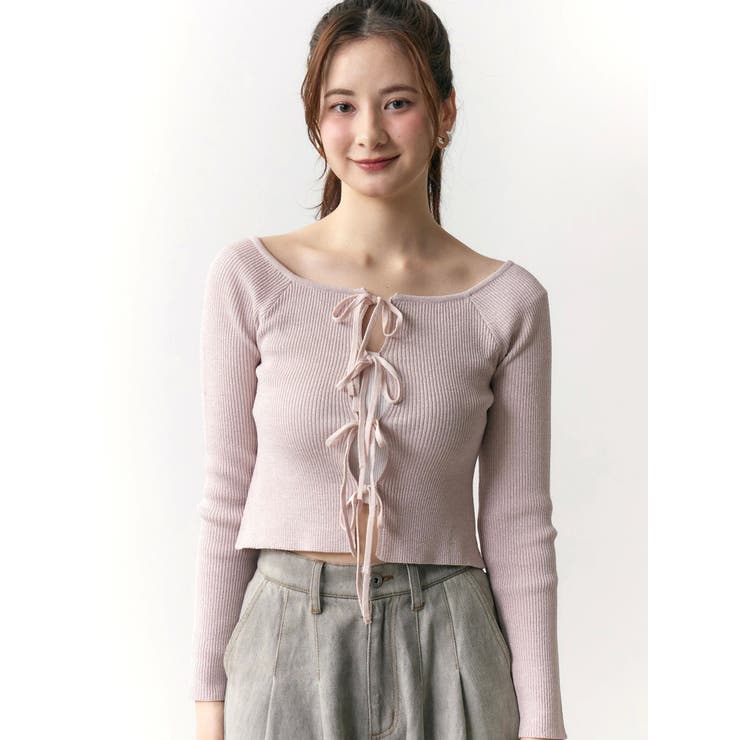 ２ＷＡＹリボンラメニット | CALNAMUR | 詳細画像20 