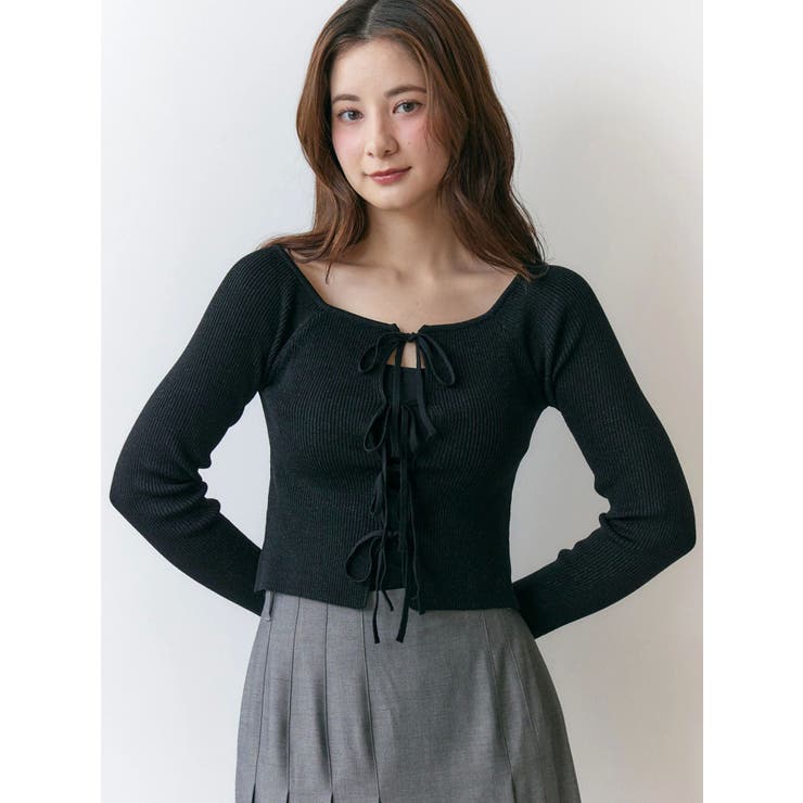 ２ＷＡＹリボンラメニット | CALNAMUR | 詳細画像25 