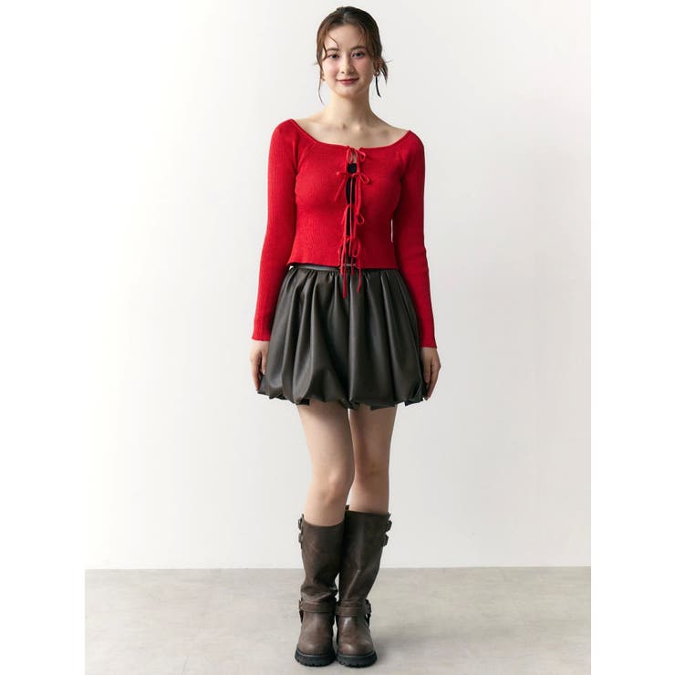 ２ＷＡＹリボンラメニット | CALNAMUR | 詳細画像26 