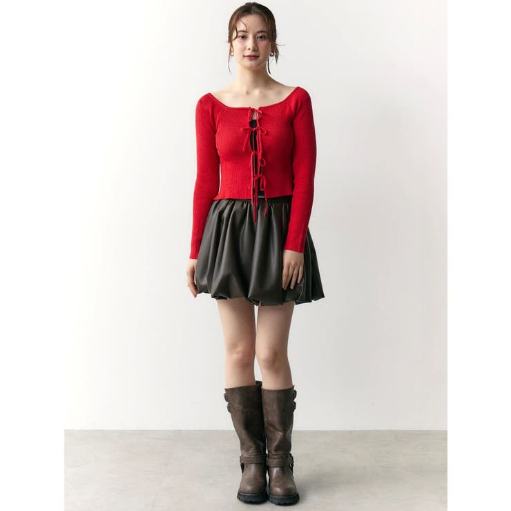 ２ＷＡＹリボンラメニット | CALNAMUR | 詳細画像28 