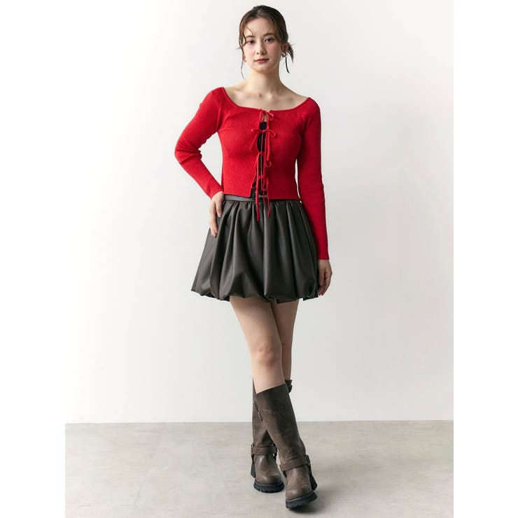 ２ＷＡＹリボンラメニット | CALNAMUR | 詳細画像29 