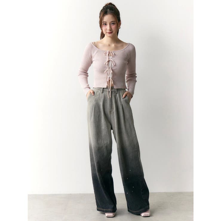 ２ＷＡＹリボンラメニット | CALNAMUR | 詳細画像35 