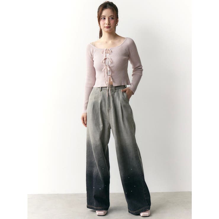 ２ＷＡＹリボンラメニット | CALNAMUR | 詳細画像36 