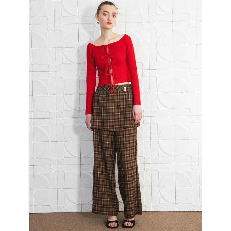 ２ＷＡＹリボンラメニット | CALNAMUR | 詳細画像9 