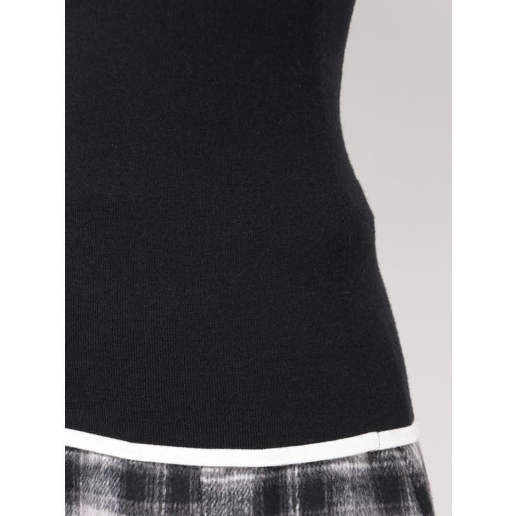 バイカラーリボンニット | CALNAMUR | 詳細画像28 