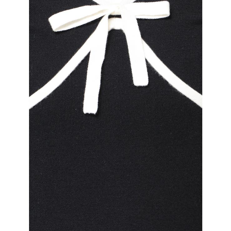 バイカラーリボンニット | CALNAMUR | 詳細画像34 