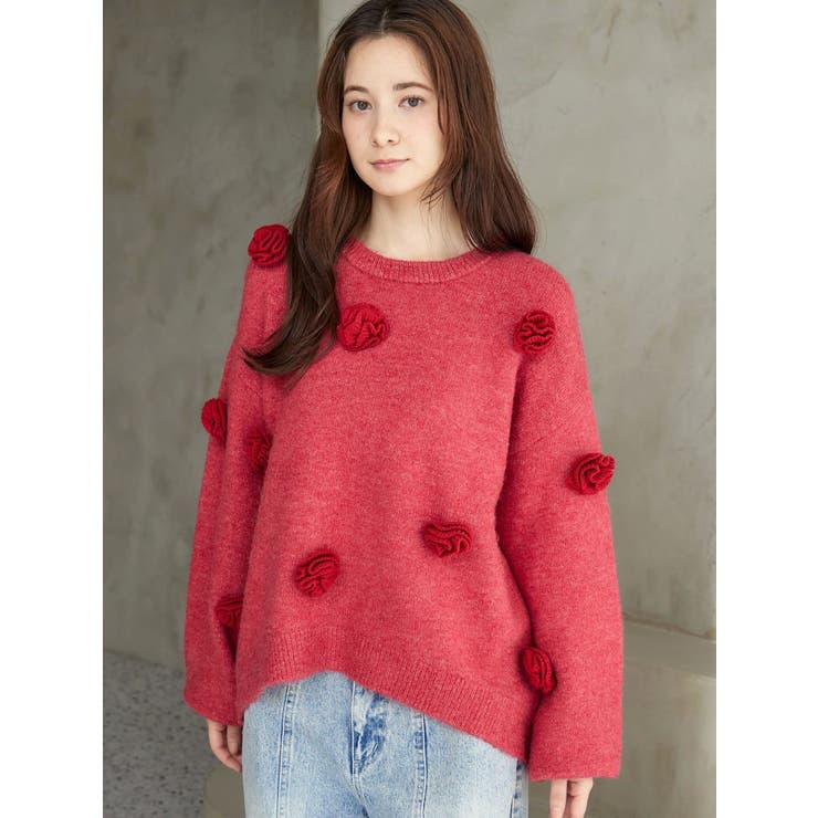 バラモチーフニット | CALNAMUR | 詳細画像20 