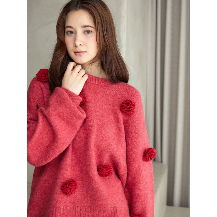 バラモチーフニット | CALNAMUR | 詳細画像21 