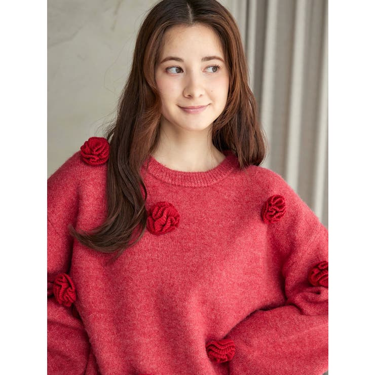 バラモチーフニット | CALNAMUR | 詳細画像22 