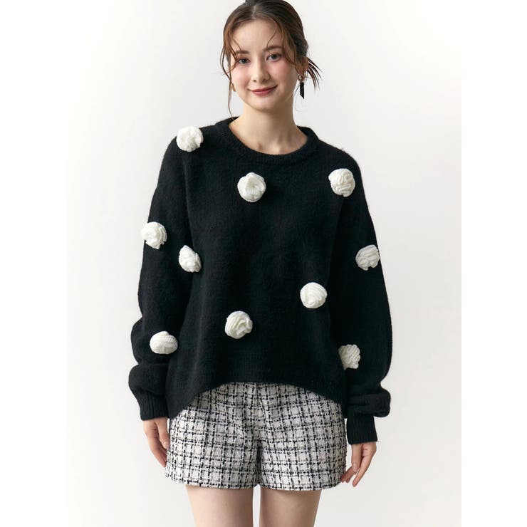 バラモチーフニット | CALNAMUR | 詳細画像23 