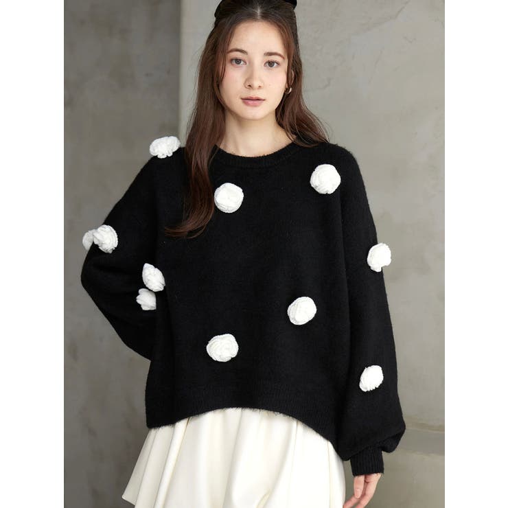 バラモチーフニット | CALNAMUR | 詳細画像26 