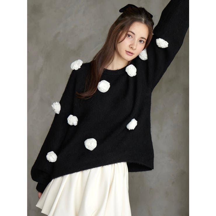 バラモチーフニット | CALNAMUR | 詳細画像27 