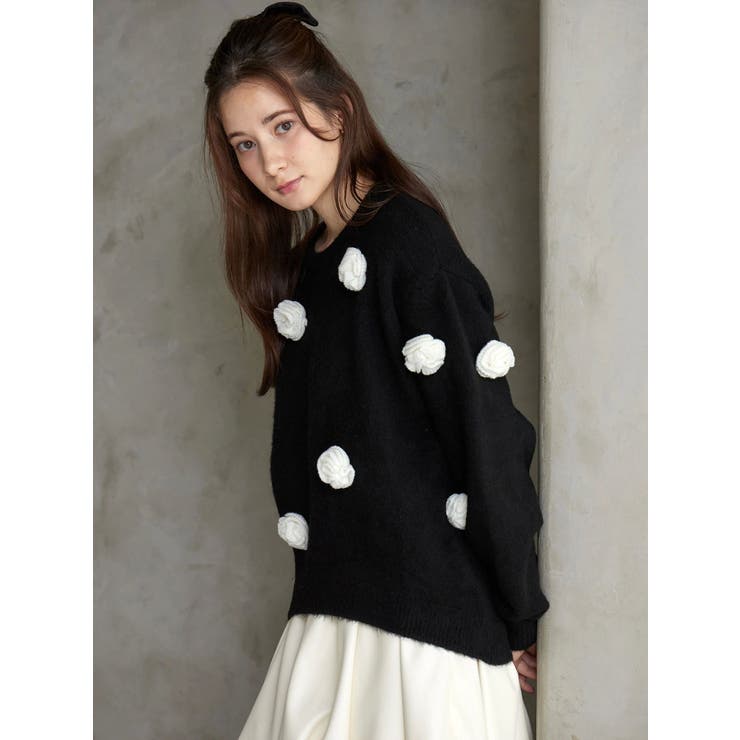 バラモチーフニット | CALNAMUR | 詳細画像28 