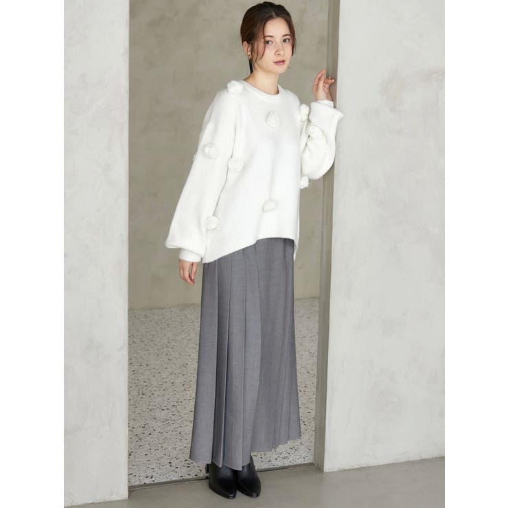 バラモチーフニット | CALNAMUR | 詳細画像33 