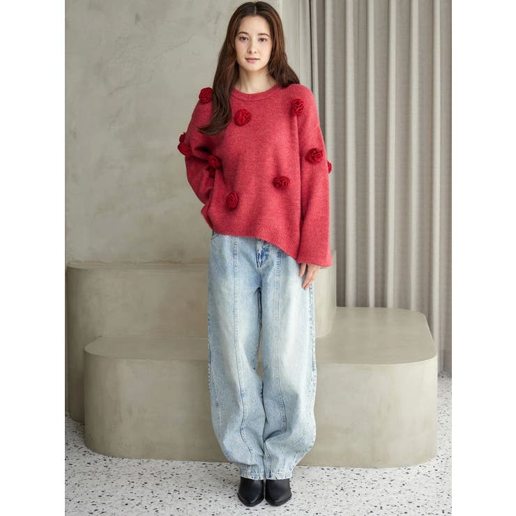 バラモチーフニット | CALNAMUR | 詳細画像35 