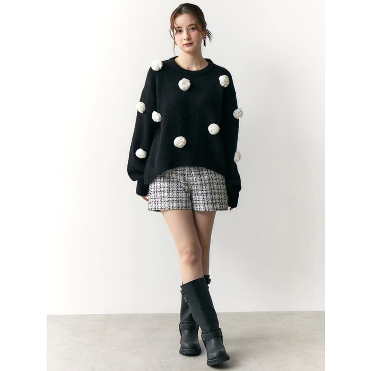 バラモチーフニット | CALNAMUR | 詳細画像38 