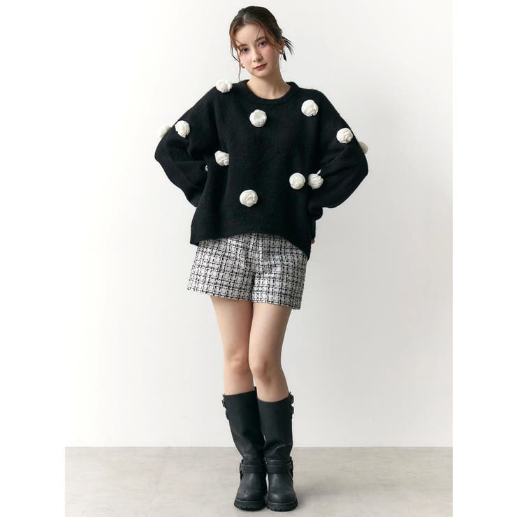 バラモチーフニット | CALNAMUR | 詳細画像41 