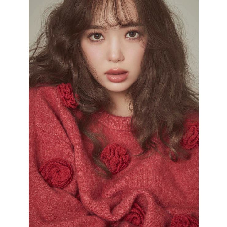 バラモチーフニット | CALNAMUR | 詳細画像5 
