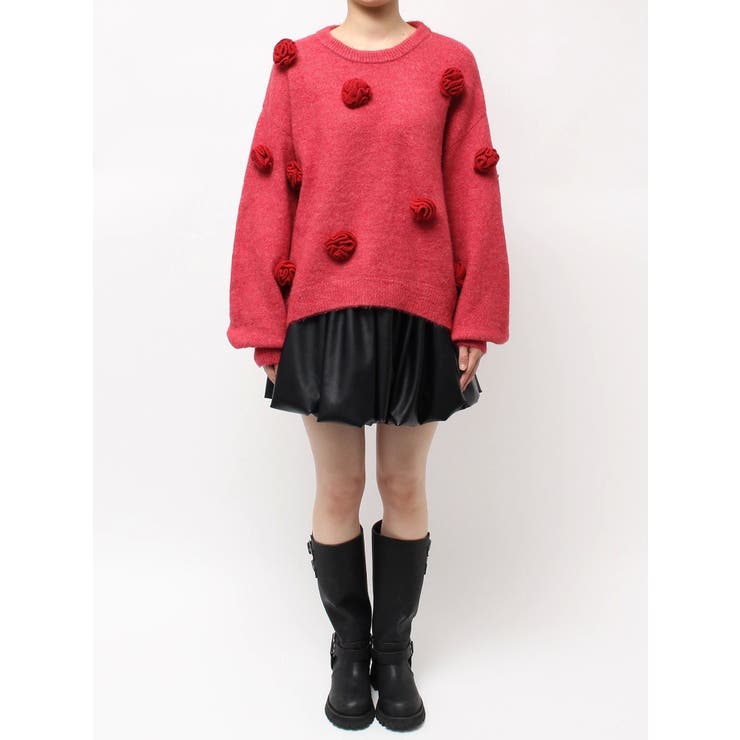 バラモチーフニット | CALNAMUR | 詳細画像50 