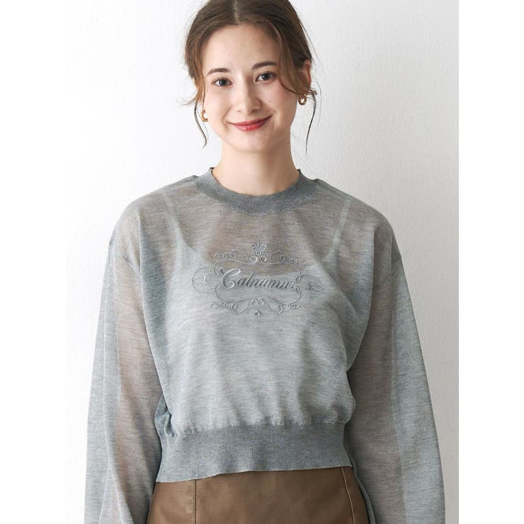 ラメシアーニット | CALNAMUR | 詳細画像1 