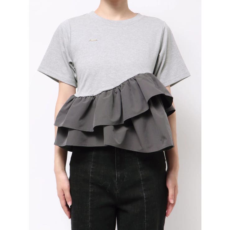 フリルヘムティアードＴシャツ | CALNAMUR | 詳細画像38 