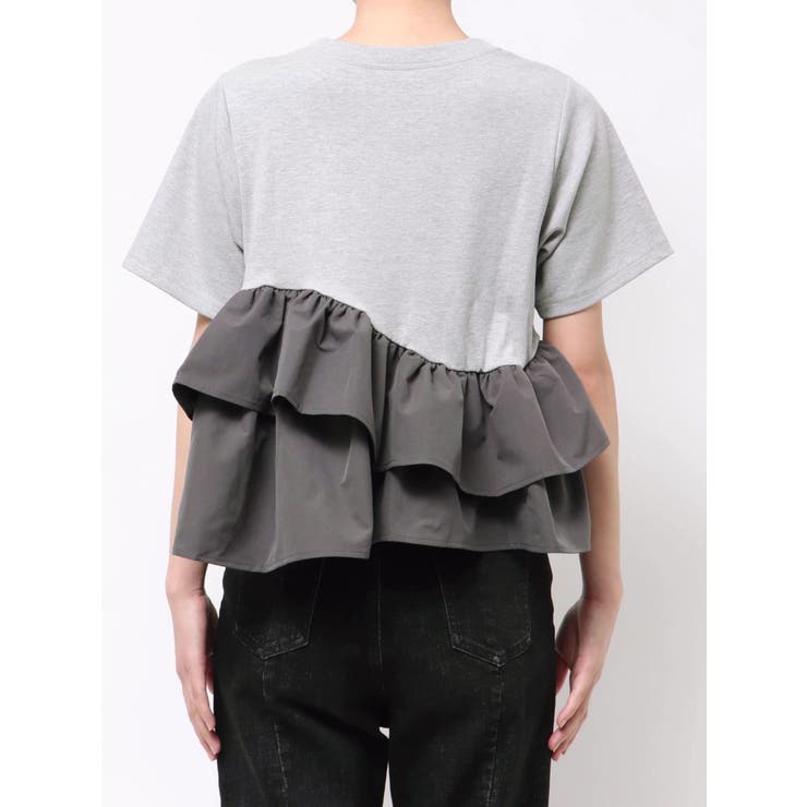 フリルヘムティアードＴシャツ | CALNAMUR | 詳細画像40 