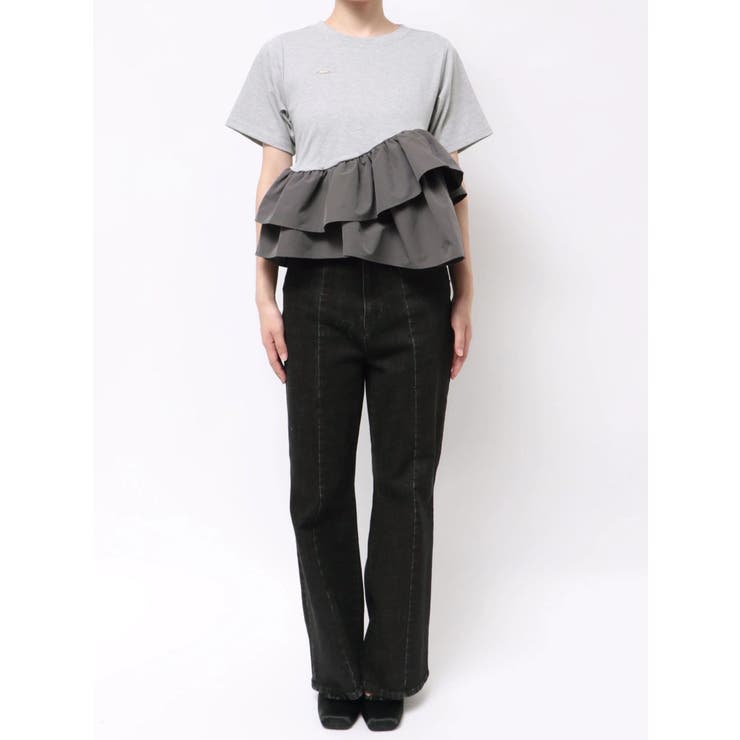 フリルヘムティアードＴシャツ | CALNAMUR | 詳細画像46 