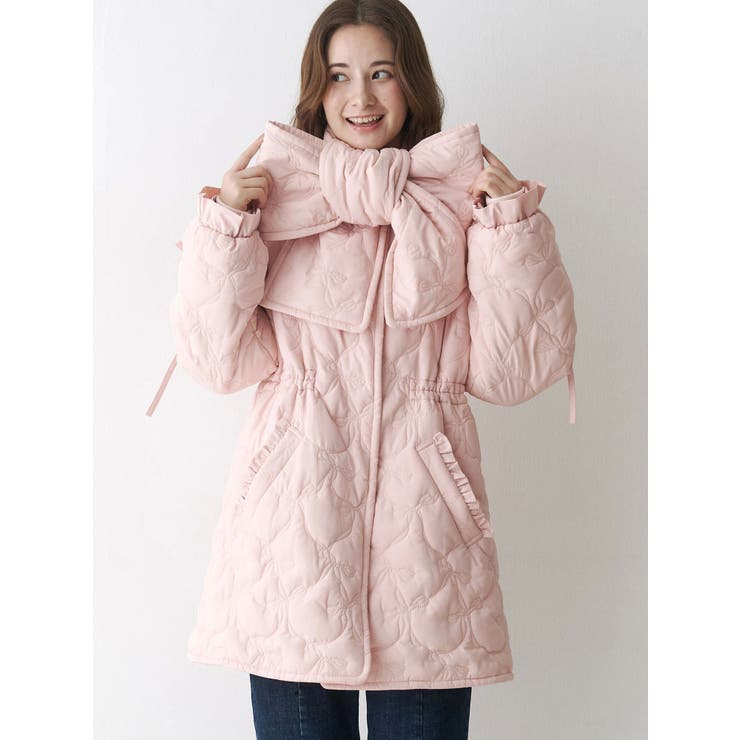 マフラー付きパフコート | CALNAMUR | 詳細画像17 