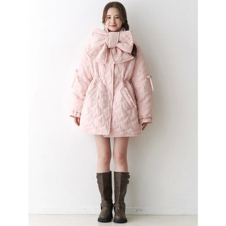 マフラー付きパフコート | CALNAMUR | 詳細画像31 