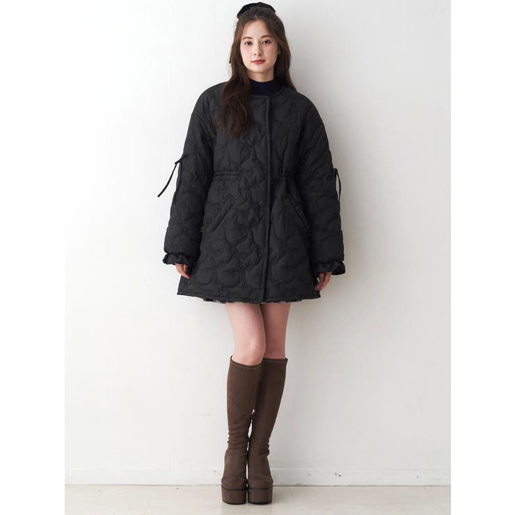 マフラー付きパフコート | CALNAMUR | 詳細画像36 