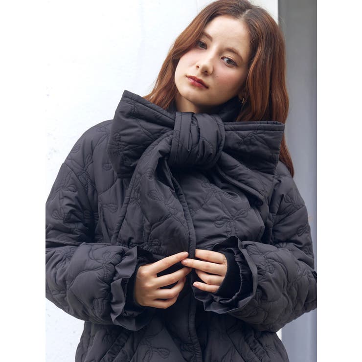 マフラー付きパフコート | CALNAMUR | 詳細画像42 