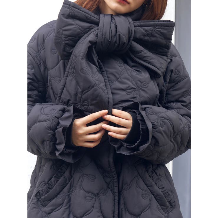 マフラー付きパフコート | CALNAMUR | 詳細画像44 