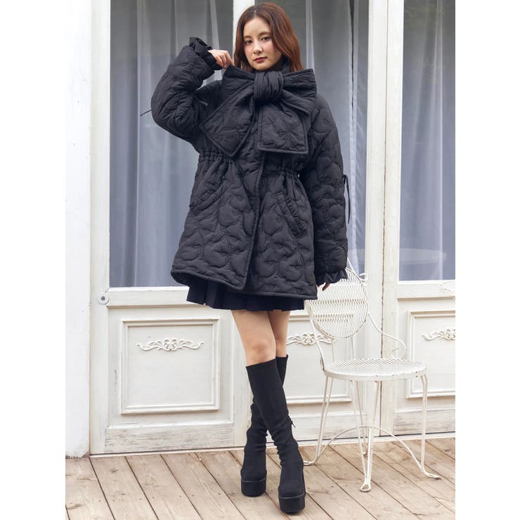 マフラー付きパフコート | CALNAMUR | 詳細画像45 