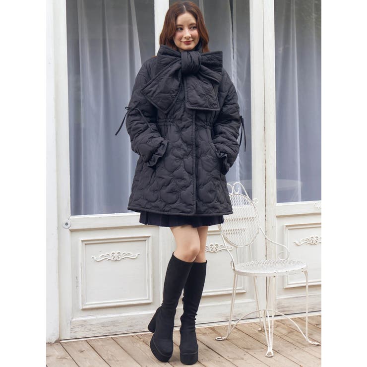 マフラー付きパフコート | CALNAMUR | 詳細画像47 