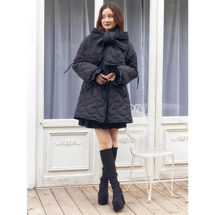 マフラー付きパフコート | CALNAMUR | 詳細画像48 