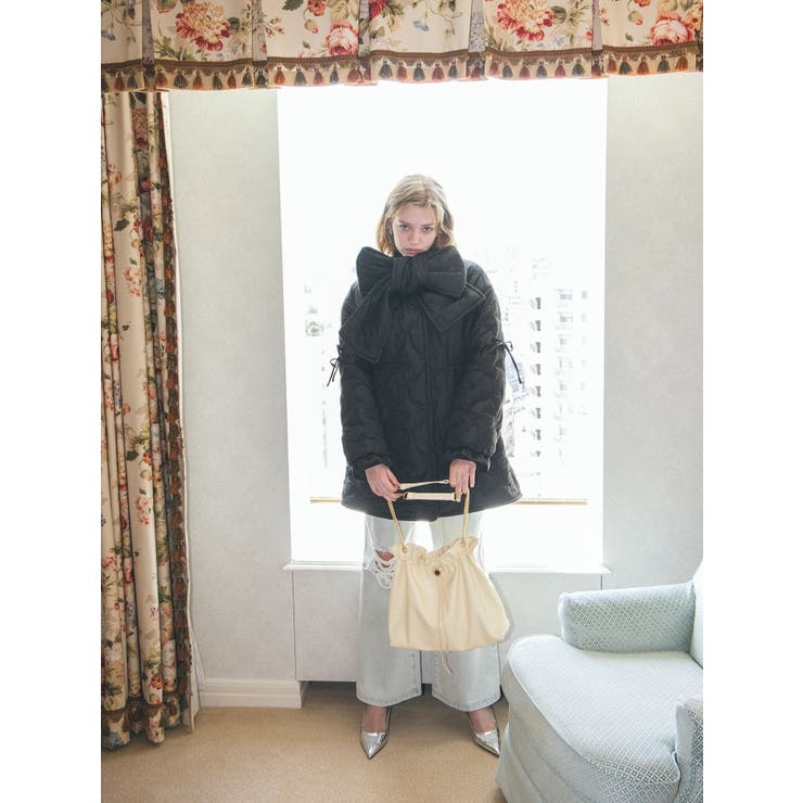 マフラー付きパフコート | CALNAMUR | 詳細画像9 