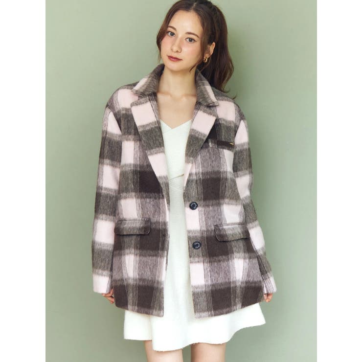 ミニシャギーテーラードコート | CALNAMUR | 詳細画像31 