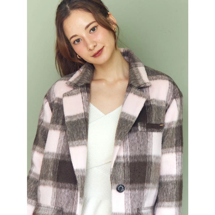 ミニシャギーテーラードコート | CALNAMUR | 詳細画像34 