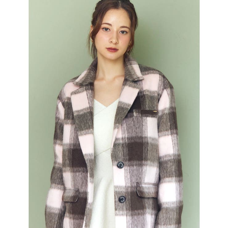 ミニシャギーテーラードコート | CALNAMUR | 詳細画像35 