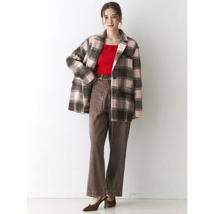 ミニシャギーテーラードコート | CALNAMUR | 詳細画像46 