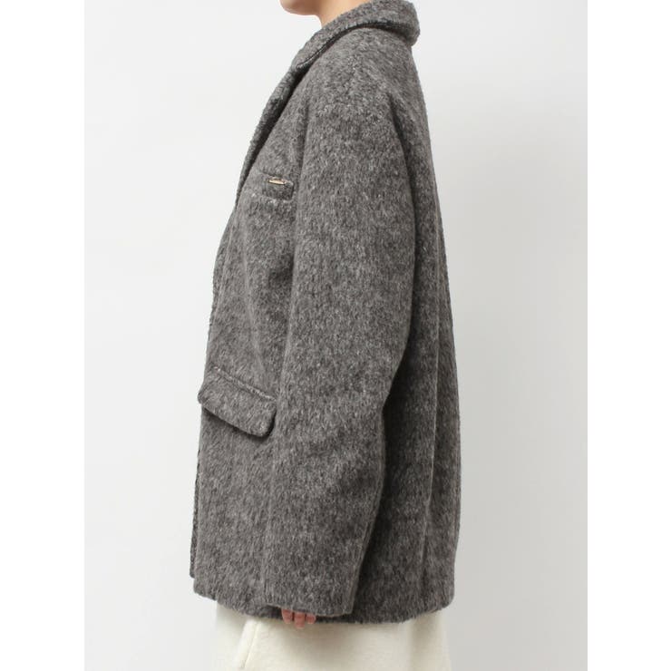 ミニシャギーテーラードコート | CALNAMUR | 詳細画像48 