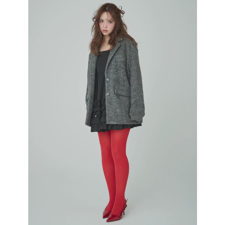 ミニシャギーテーラードコート | CALNAMUR | 詳細画像5 