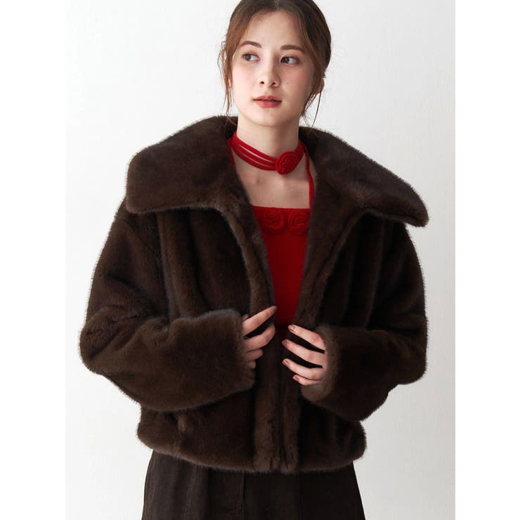 フェイクファーブルゾン | CALNAMUR | 詳細画像11 